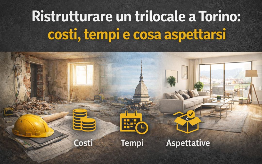 ristrutturare trilocale torino